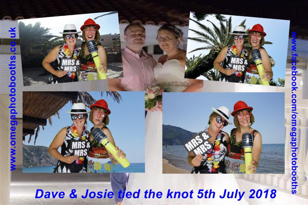 Josie & Dave's wedding  | View more photos from the event at gallery.omegaphotobooths.co.uk/u/Omega-Photobooths/Josie-Daves-wedding